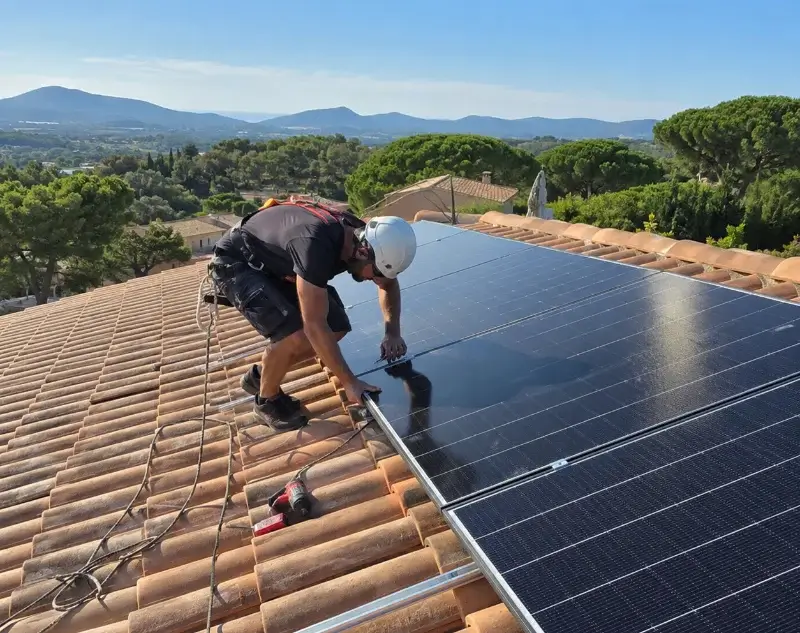 Installateur panneaux solaires Écuillé — pose photovoltaïque sur toiture