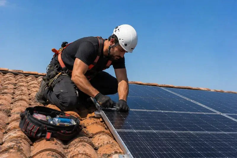 Maintenance et monitoring de panneaux solaires à Écuillé